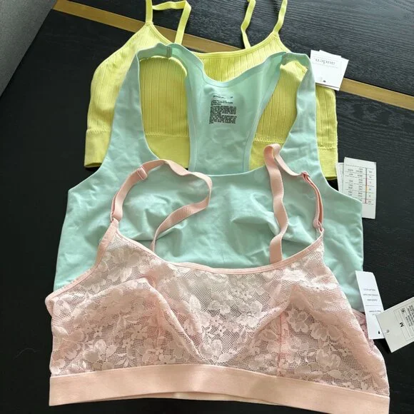 Auden Bra (Bralette) Bundle 3pc NWT Size Medium Pullover Style - Picture 4 of 12